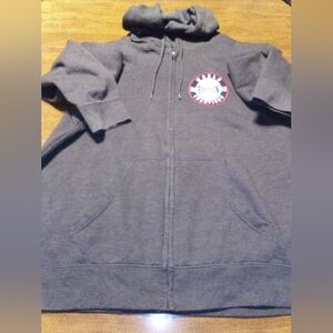 Boston Red Sox 2018 World Champions Gray Hoodie Team Roster Size Large